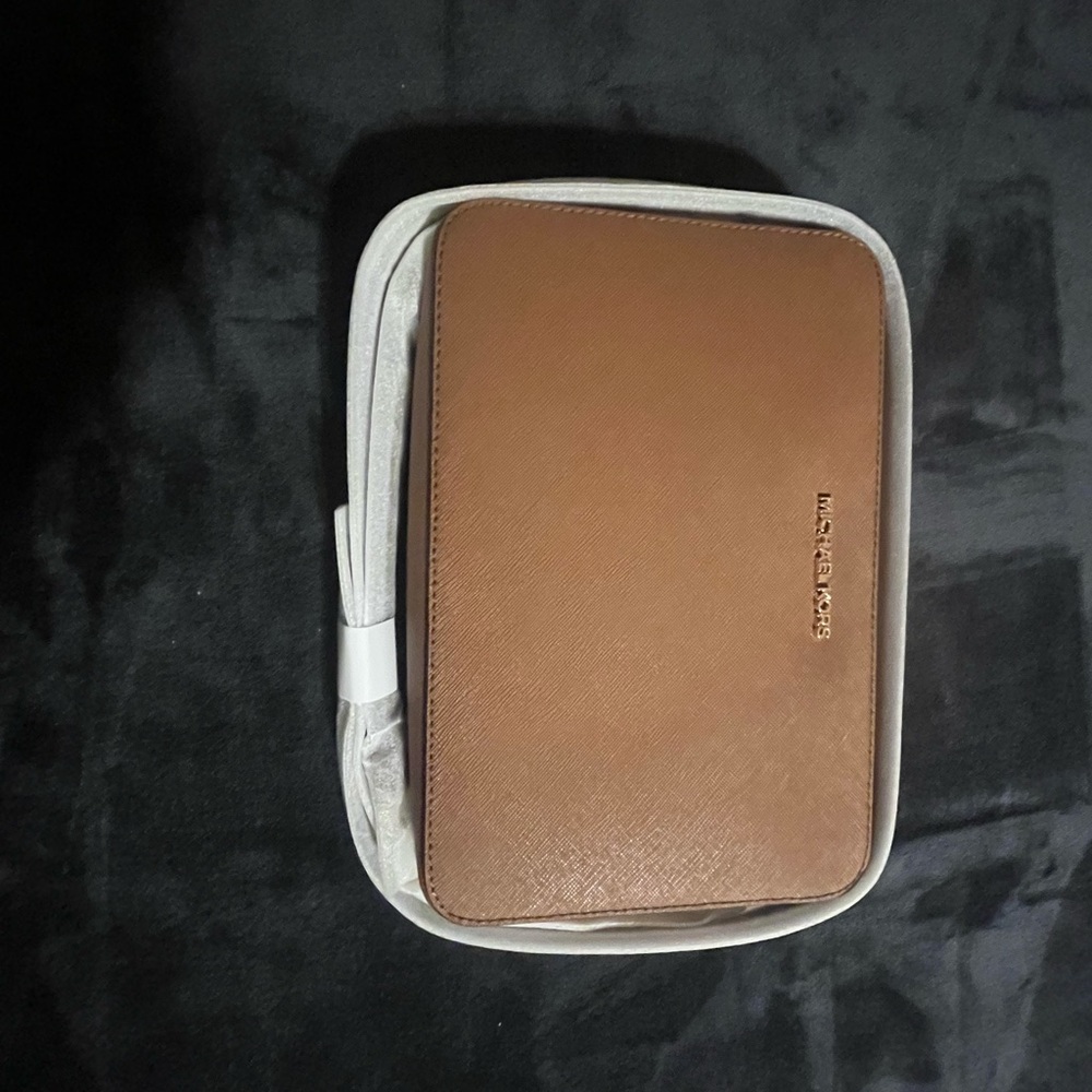 Michael Kors Gold and Black Crossbody